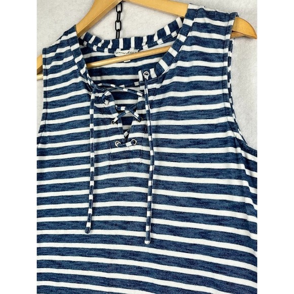 Jane and Delancey Women's Blue Casual Shift‎ Midi Dress Size Medium - Picture 2 of 6